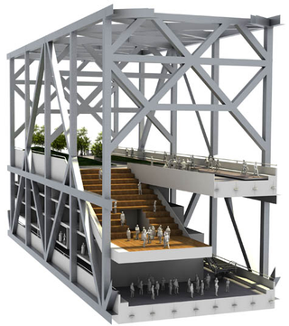 Illustration for article titled Transforming the Old Bay Bridge Into a Park for Adventure Tourists